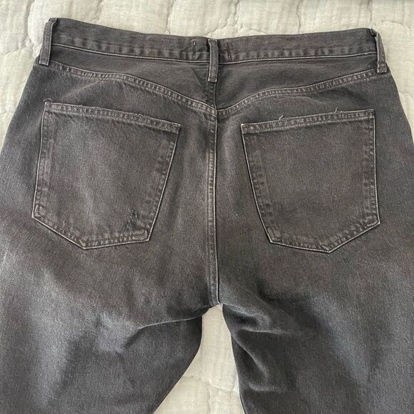 Agolde 90's Crop Jeans in Tar - Picture 10 of 11